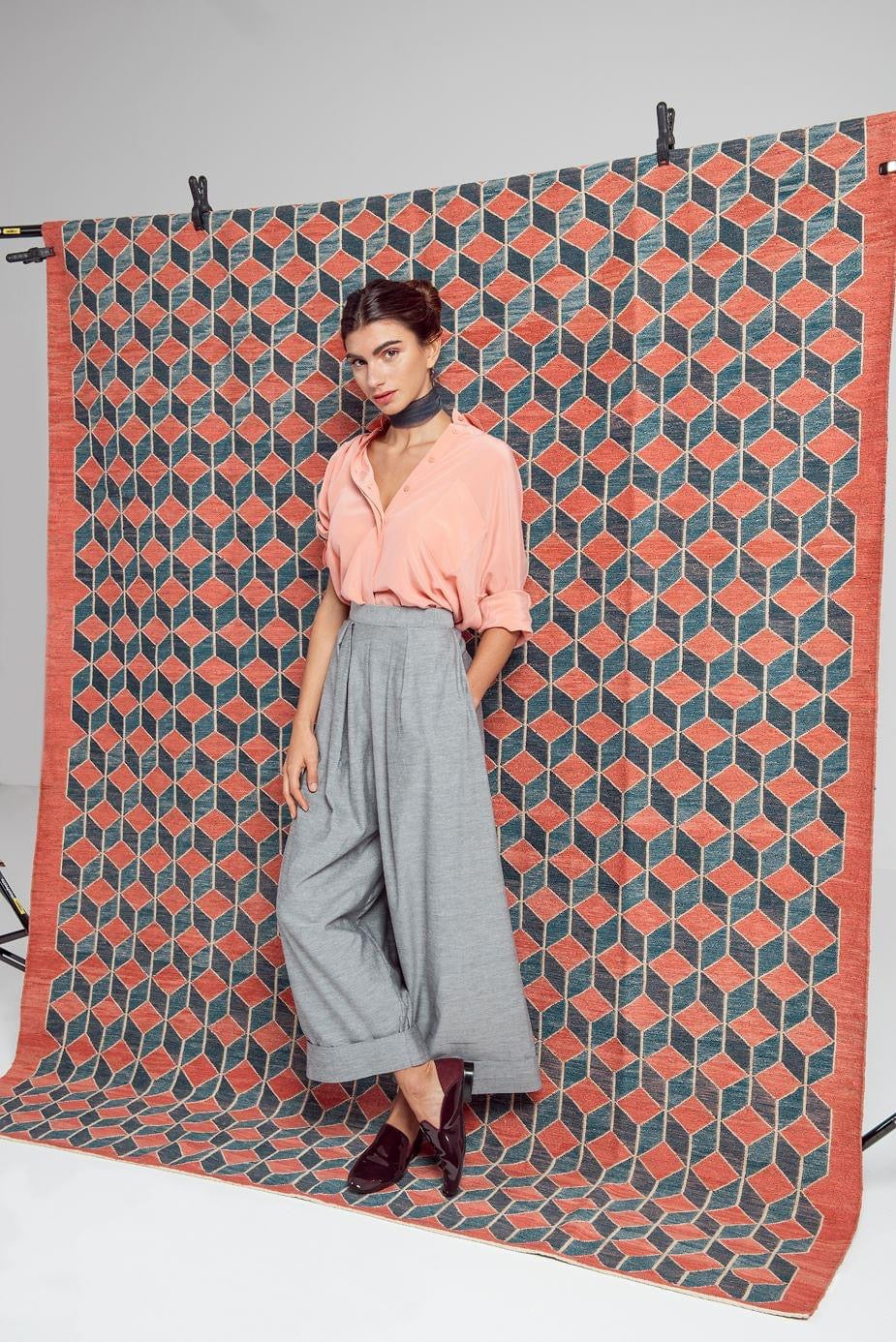 Kiana Trousers In Grey