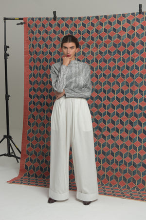 Kiana Trousers -White